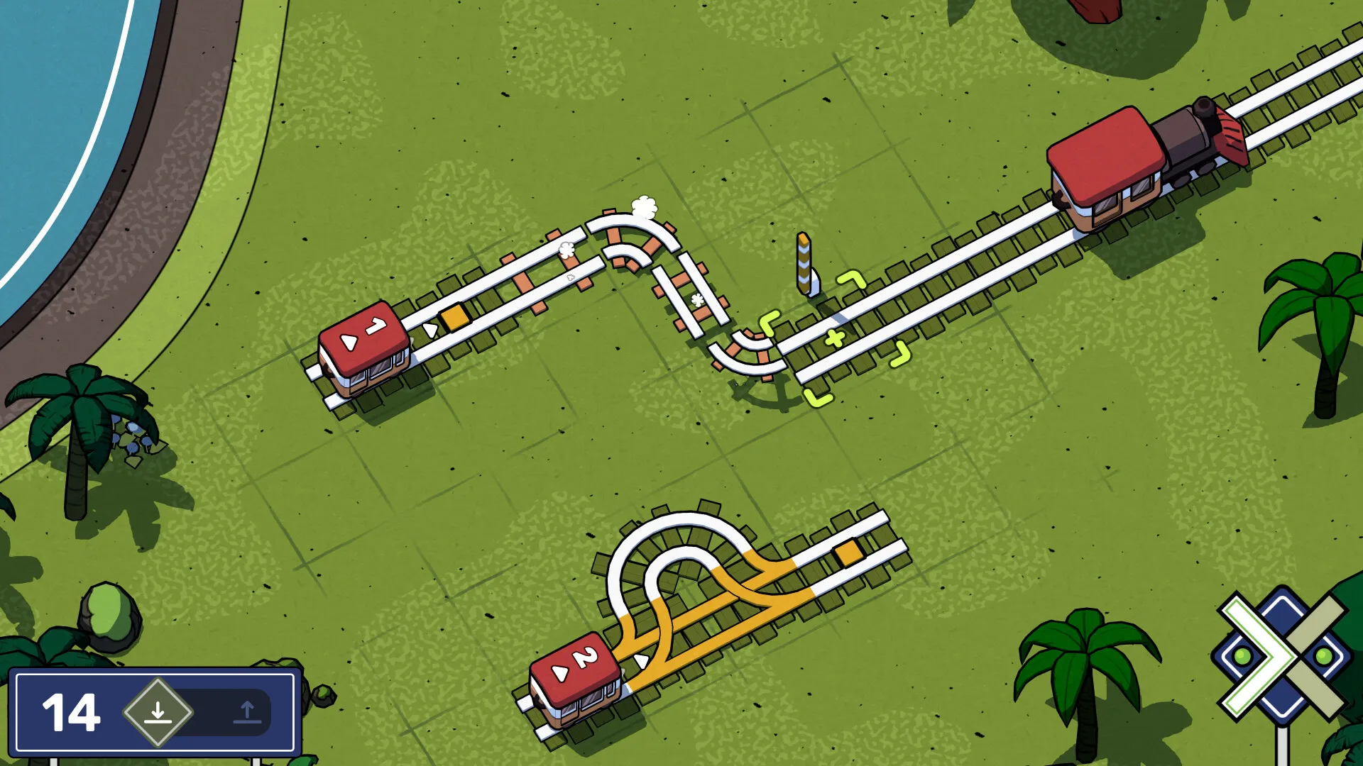 Railbound — скриншот 5
